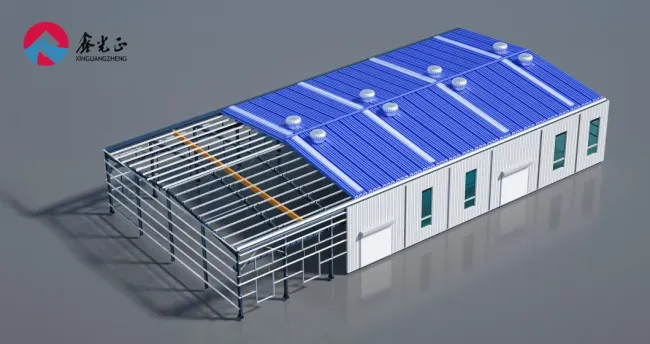 H Section Q235 Steel Structure Building Shed Warehouse Factory Workshop