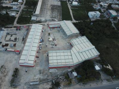 China Prefabricados baratos Oficina Estrutura de aço pré-fabricada Hangar Armazém Armazém Edifício de metal à venda