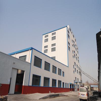China Large Span Prefabricated Steel Buildings Warehouse Anti Rust Painting for sale