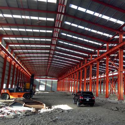 China Sandwich Panel Light Steel Structure Warehouse Hot DIP Galvanized for sale