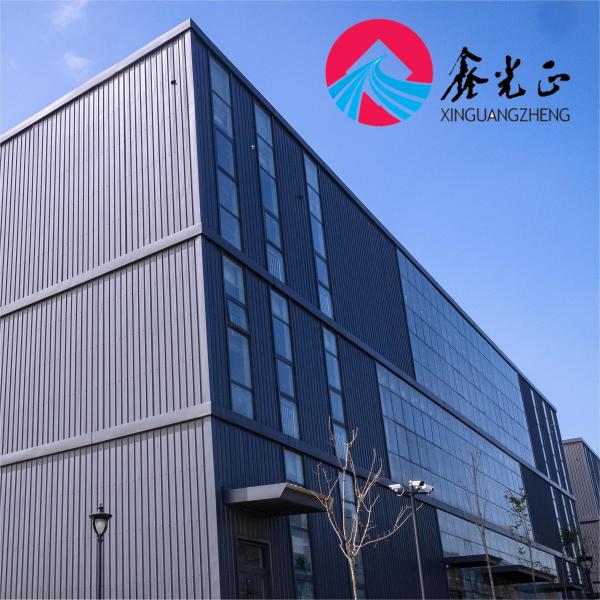 Quality CE Steel Frame Office Buildings High Seismic Resistance Metal Warehouse for sale