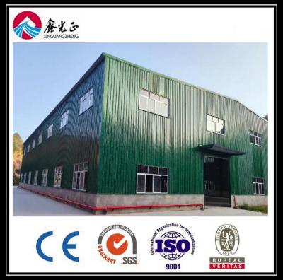China Lightweight Prefab Metal Steel Warehouse Building With High Seismic Resistance for sale