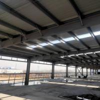 Quality Shot Blasting Steel Structure Workshop OEM Prefab Steel Frame Buildings for sale