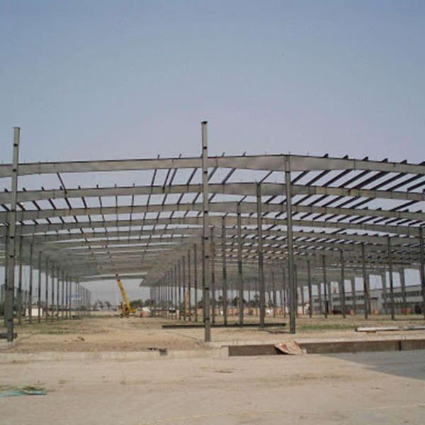 Quality Shot Blasting Steel Structure Workshop OEM Prefab Steel Frame Buildings for sale