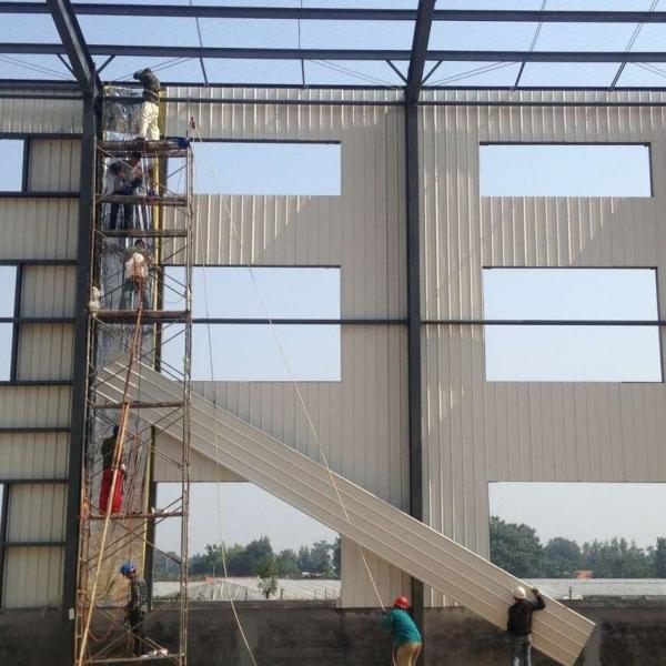 Quality Shot Blasting Steel Structure Workshop OEM Prefab Steel Frame Buildings for sale