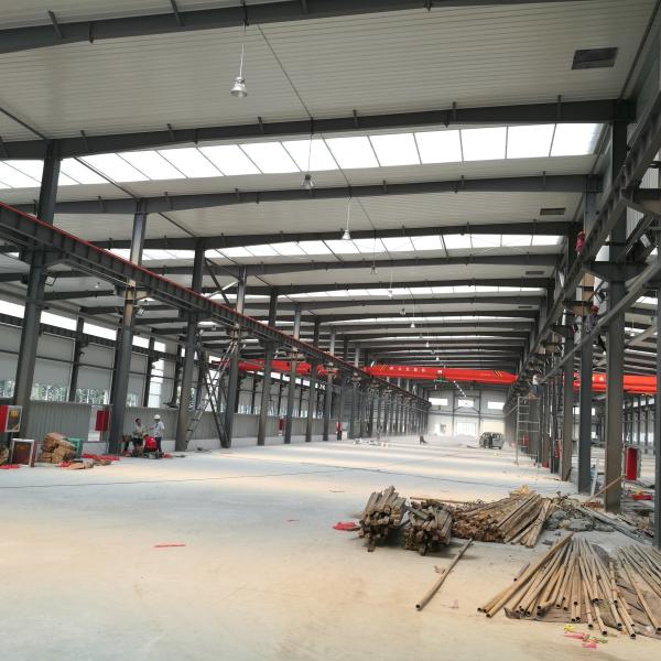 Quality Shot Blasting Steel Structure Workshop OEM Prefab Steel Frame Buildings for sale