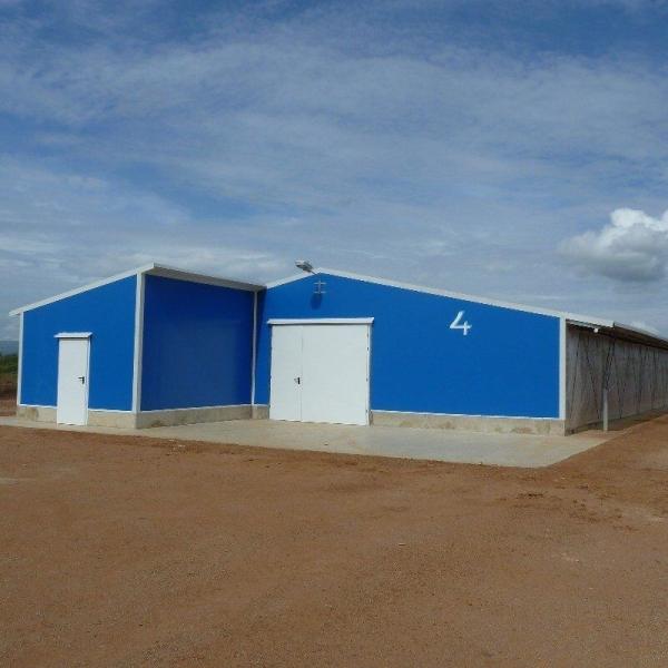 Quality Anti Rust Prefabricated Metal Warehouse for sale