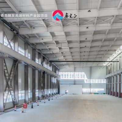 China ODM Taller de estructuras de acero PVC prefabricado industrial en venta