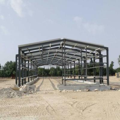 China ODM Prefab Metal Warehouse Intelligent Steel Frame Chicken House for sale