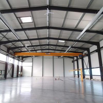 China Q355B Prefabricated Steel Construction Prefab Steel Warehouse Buildings ODM for sale