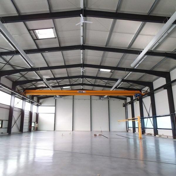 Quality Q355B Prefabricated Steel Construction Prefab Steel Warehouse Buildings ODM for sale