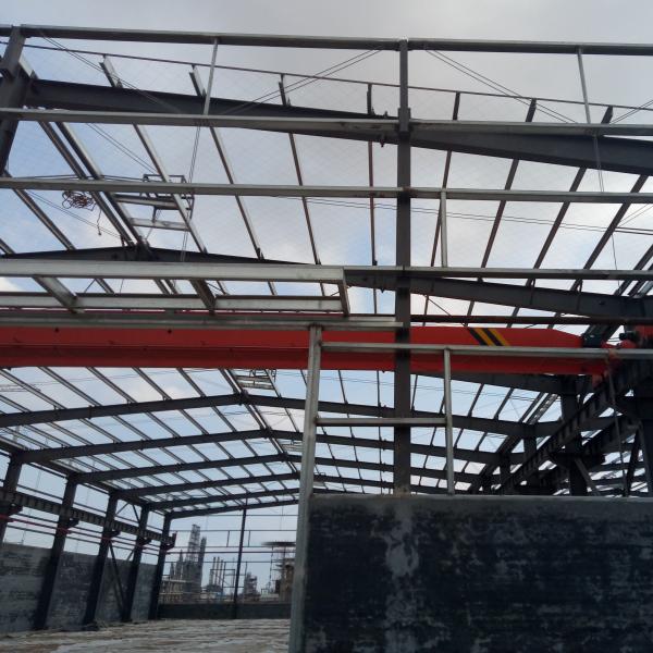 Quality Q355B Prefabricated Steel Construction Prefab Steel Warehouse Buildings ODM for sale