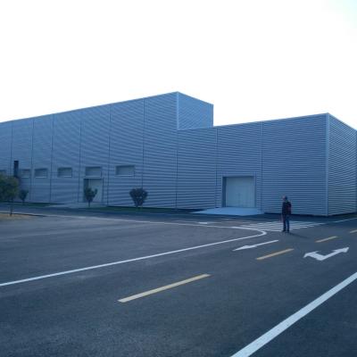 Китай CE Prefab Warehouse Building Сцинкованная экономичная сварная сталь типа H продается