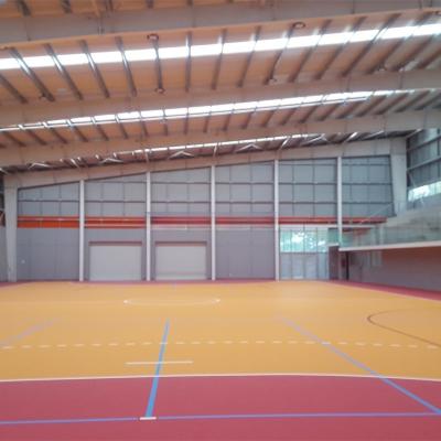 China Estadio de acero galvanizado prefabricado colorido para el ejercicio en venta
