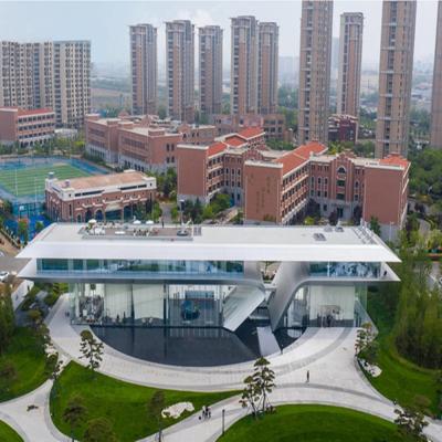 China SGS Edifícios de escritório com estrutura de aço Q235B Edifícios de estrutura de metal com vista para o mar à venda