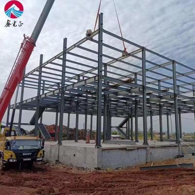 China CE Steel Structure Warehouse Q355B Prefabricated Steel Warehouse for sale