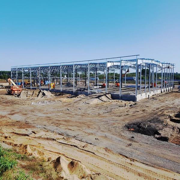 Quality CE Steel Structure Building Welded H Section Steel Structure Hangar for sale