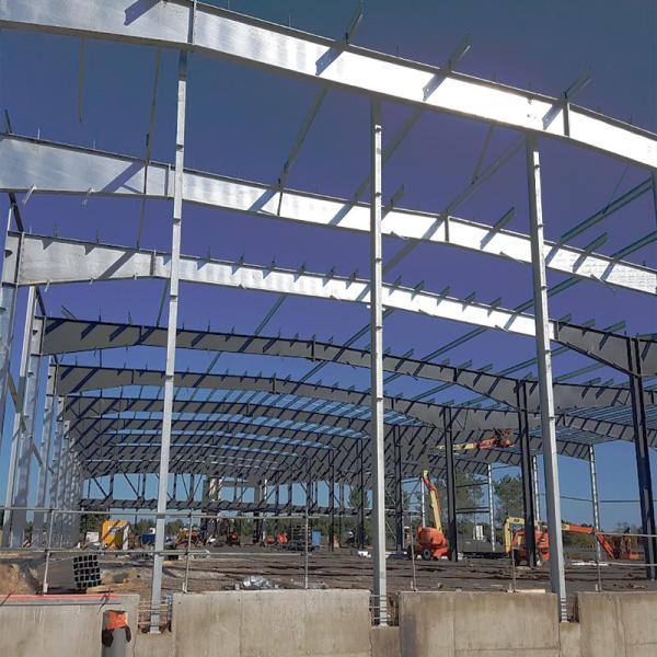 Quality CE Steel Structure Building Welded H Section Steel Structure Hangar for sale