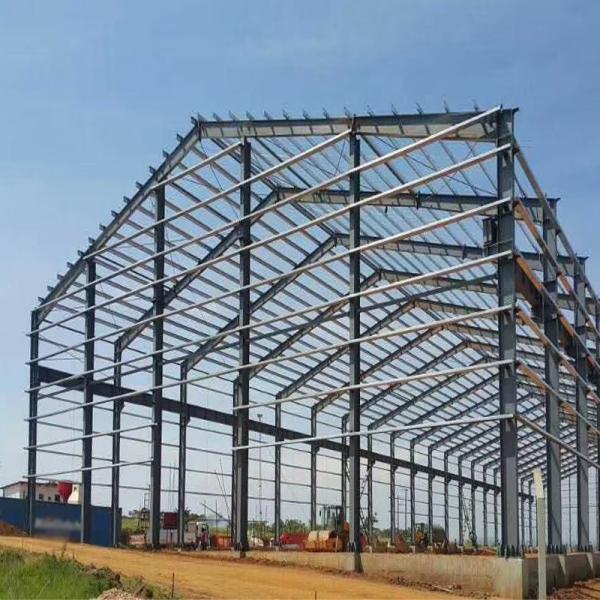 Quality Resist Wind Prefabricated Steel House OEM Metal Frame Buildings for sale
