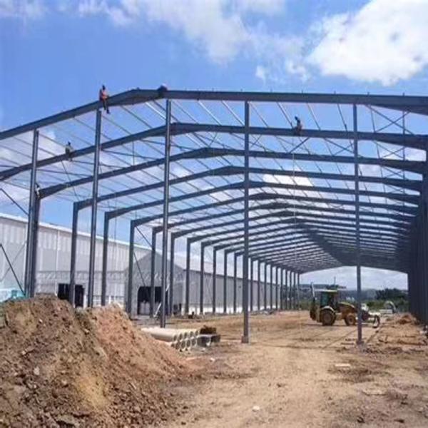 Quality Resist Wind Prefabricated Steel House OEM Metal Frame Buildings for sale