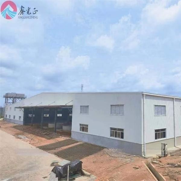 Quality Customized Construction Prefabricated Steel Structure Warehouse With Fire-Proof for sale