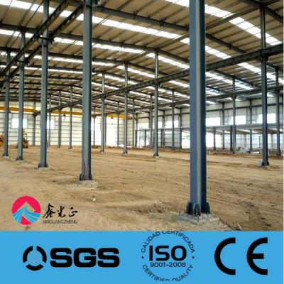 China ISO Insulated Steel Frame Buildings Hot Rolled Steel Sustainable Recyclable for sale