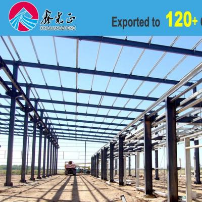 China OEM Steel Warehouse Buildings Hot Dip Galvanized Steel Airplane Hangar Te koop