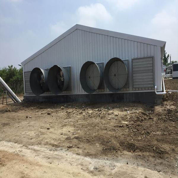 Quality Poultry Farm Chicken House Light Prefabricated Steel Structure Building for sale