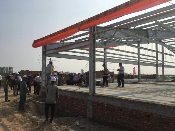 Quality C Purlin Steel Structure Warehouse Custom Prefabricated Construction for sale