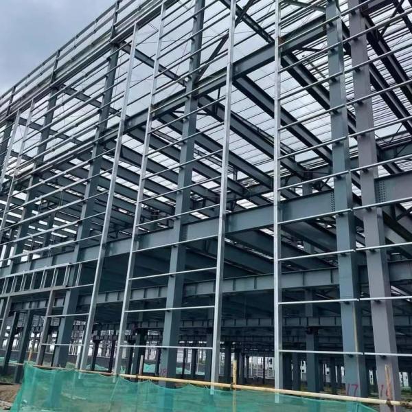 Quality Corrosion Resistant Prefab Metal Warehouse Building OEM With Portal Frame for sale