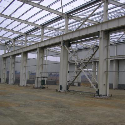 China High Standard Steel Structure Workshop Building Metal Structure Construction for sale