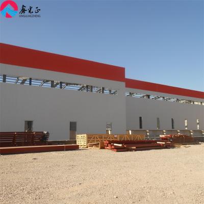 China Estrutura moderna de aço de comprimento longo e estável Grande oficina de construção industrial com isolamento à venda