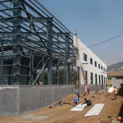 중국 저비용 철강 구조 전조 건물 값싼 창고 판매용
