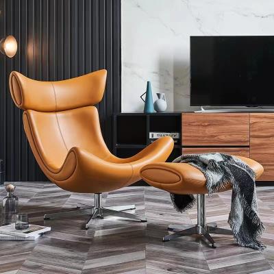 China PU Leather Lounge Leisure Sofá preguiçoso Cadeira 1050mm Altura sofisticado à venda