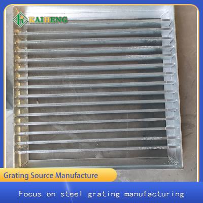 China Septic Tank Trash Rack Customized Steel Grating Q235 Q355 for sale
