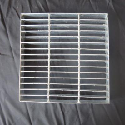 China High Bearing Capacity Galvanized Steel Grating Silver Pressure Welded for sale