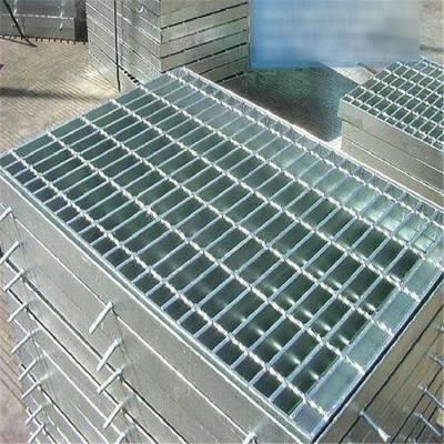 China Hot Galvanized Steel Grating Pressure Welded Steel Grating Water Grate Well Cover Grating for sale