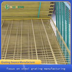 China Plastic Dipping Yellow Metal Grill Grate For Chicken House Fencing for sale