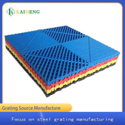 中国 注文の鋼鉄FRPの格子網のガラス繊維の床の格子の版 販売のため