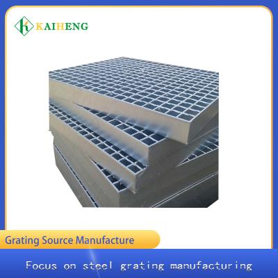 China Silver Heavy Duty Steel Grate Galvanised Steel Walkway Grid for sale