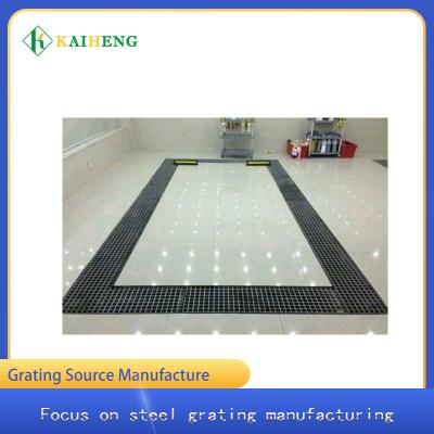 China Multi Color Flooring FRP Walkway Grating Grid Red Yellow Blue Green for sale