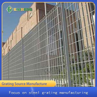 China Pulverização exterior do plástico de Mesh Metal Grate Fencing With do fio de 1 polegada da estrada de ferro da estrada à venda