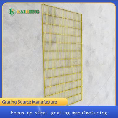 China Corrosion Resistant Metal Grid Floor Fence Grating Plate For Goose Cage Construction for sale