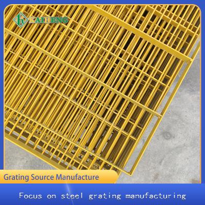 China 38w4 Ground Welded Grating Grid Plate For Turkey Cage Construction for sale