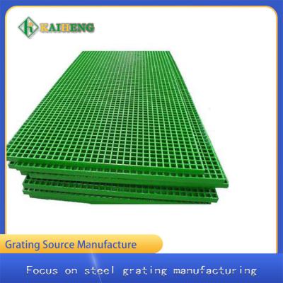 China Customized FRP Molded Grating Fibreglass Walkway Mesh For Breeding Ground for sale