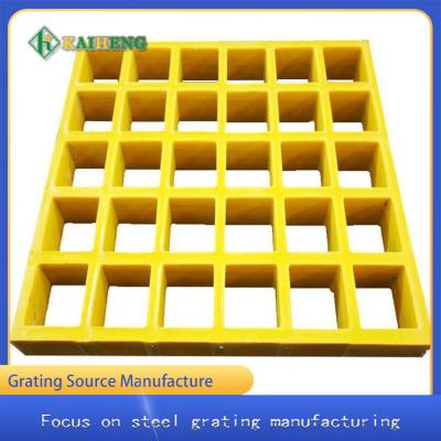 China High Bearing FRP Molded Grating Flooring grill For Automobile Beauty Shop for sale