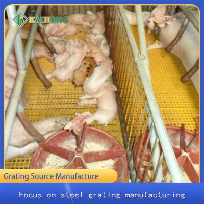 China Fiberglass Plastic FRP Molded Grating Grille Cage Floor For Poultry Breeding for sale