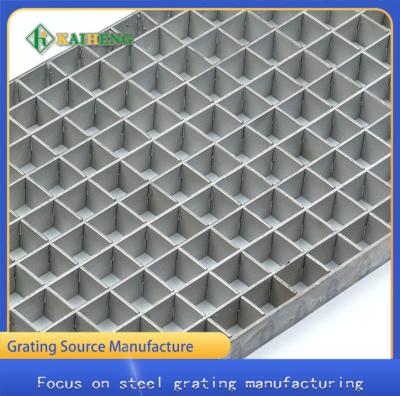China Q235 High Bearing metal Galvanized Steel Grid Panels Grating Customized for sale