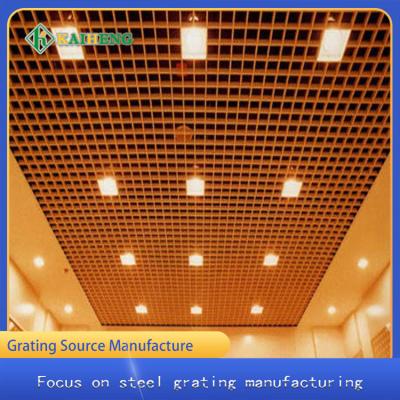 Chine La grille en plastique de passage couvert de FRP lambrisse pour le plafond léger à vendre