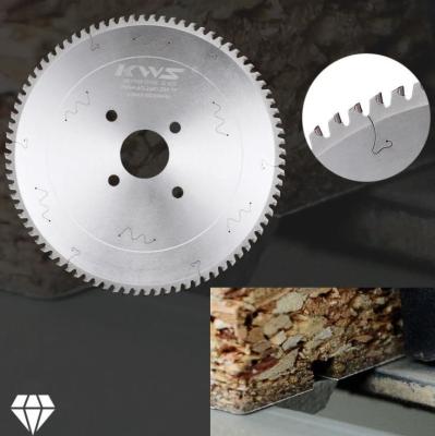 China Hoja de sierra del apresto del panel de PCD para cortar la madera, hoja de sierra circular para el revestimiento de madera en venta